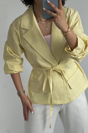 کت زرد کره ای