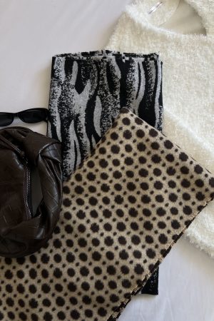 شال توپی قهوه ای