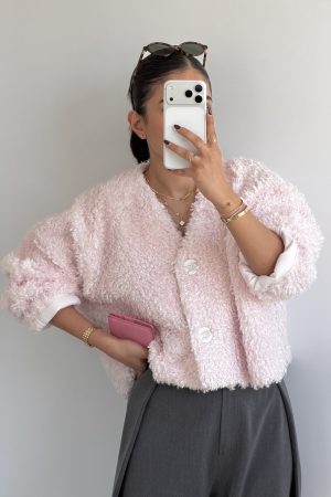 جکت تدی پینکی