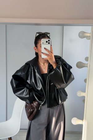 بامبر چرم cat 🐈‍⬛